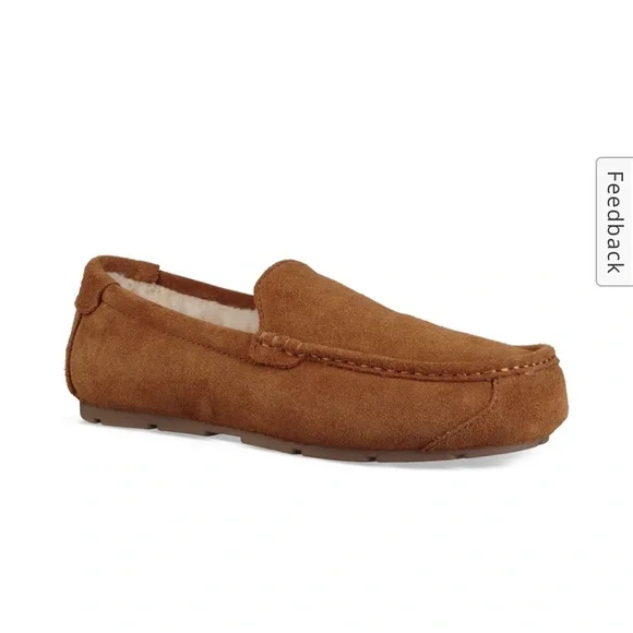 Koolaburra By UGG Tipton Slipper - Men\'s NWT SIZE 9 NEW KOOLABURRA BY UGG TIPTON EMBOSS BROWN SUEDE MOCCASIN  main image 4
